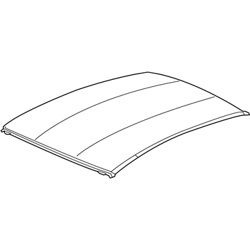 Honda 62100-TRT-315ZZ Panel, Roof