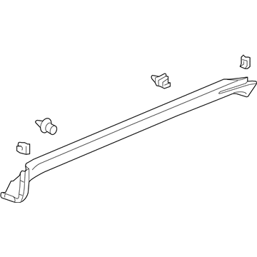 Honda 71850-SZA-A01 Gar Asy L,Side Sill