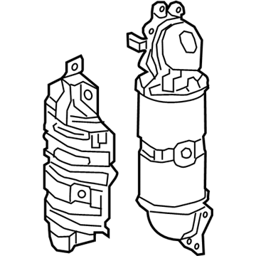 Honda 18150-5AA-L10 Converter Assembly