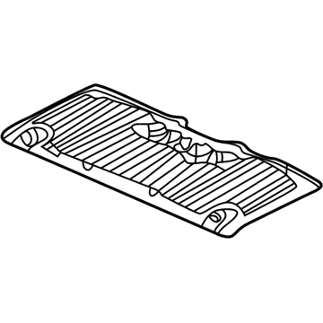 Honda 74657-TGG-A50 Plate, Muffler Baffle