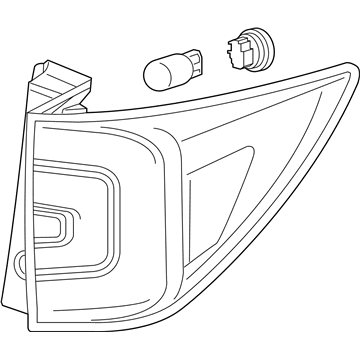 Honda 33500-TG7-A01 Taillight Assy., R.