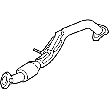 2019 Honda Civic Exhaust Pipe - 18210-TGG-A01