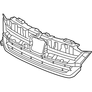 Honda 71121-TG7-A60 Base, Front Grille