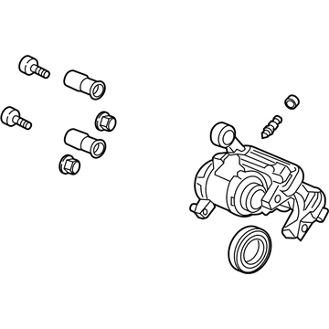 Honda 43018-TGH-A01 Rear Caliper Sub-Assembly