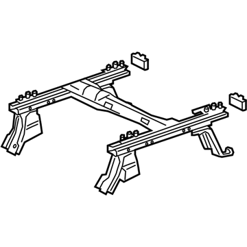 Honda 81205-TG7-A32 Rail Assy. (2Way)