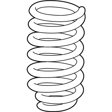 Honda 52446-TG8-A01 Spring, Left Rear