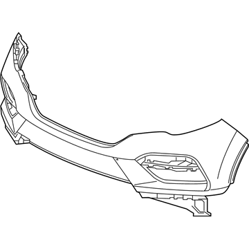 Honda 04711-TG7-A90ZZ Face, Front Bumper (Dot)