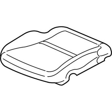 Honda 81132-S9V-A02 Pad, Right Front Seat Cushion