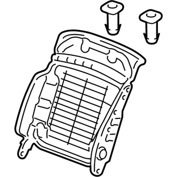 Honda 81126-S9V-A02 Frame, R. FR. Seat-Back