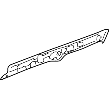 Honda 64611-S9A-300ZZ Rail, L. FR. Roof Side