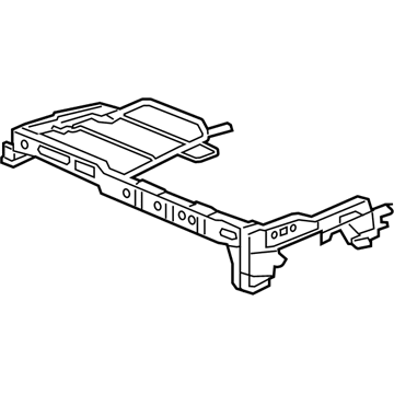 Honda 81736-TG7-A01 Frame, L. Middle Seat Cushion