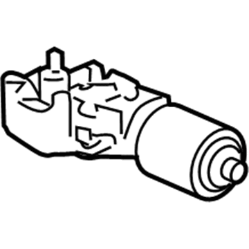 Honda 76505-SVA-A01 Motor, Front Wiper