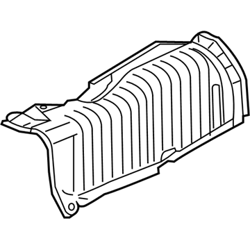 Honda 74605-TM8-A00 Plate, Muffler Baffle