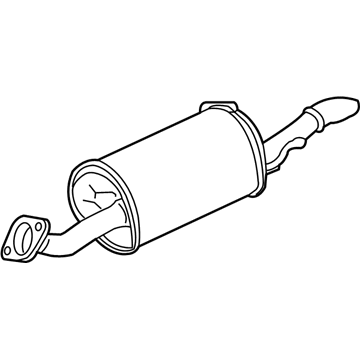 Honda 18307-TM8-023 Muffler, Exhuast