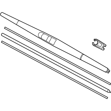 Honda 76730-THR-A21 Blade & Stabilizer Set (400MM)