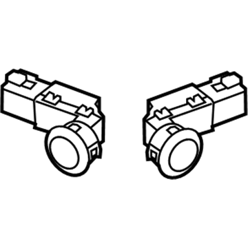 2015 Honda Pilot Parking Assist Distance Sensor - 08V67-TA0-130K