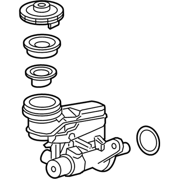 Honda HR-V Brake Master Cylinder Reservoir - 46100-T7W-A02