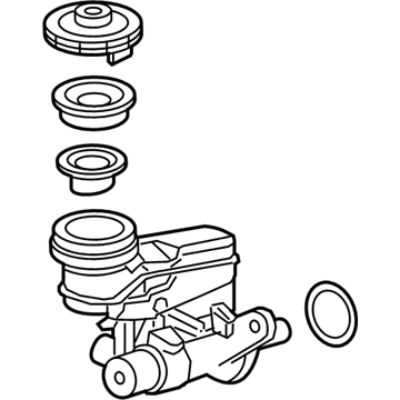 Honda HR-V Brake Master Cylinder - 46100-T7W-A02