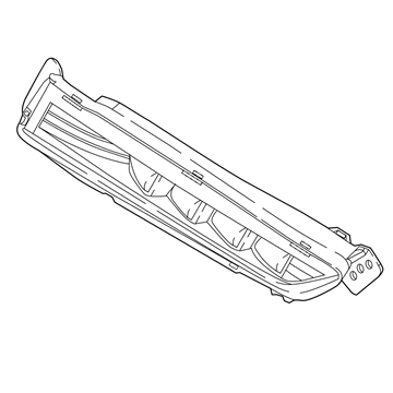 Honda 33900-TVA-A01 Foglight Assembly, Right Front