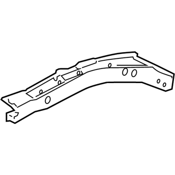 Honda 60911-SHJ-A00ZZ Frame, L. FR. Side