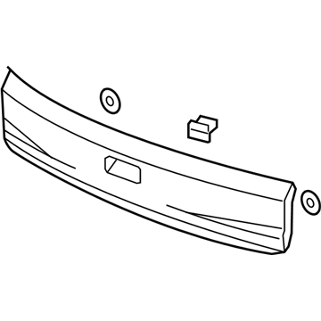 Honda 74895-T0A-A01ZK Garn Assy*YR578M*