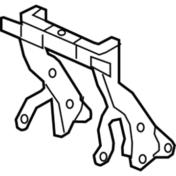 Honda 77160-T7A-000 Frame Comp,Center Lw