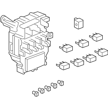 Honda 38200-SJC-A11 Box Assembly, Fuse