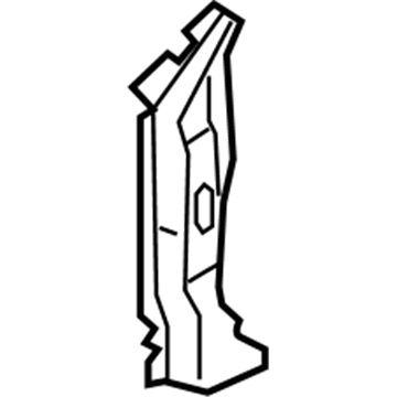 Genuine Honda Pillar Separator 63538-TE0-A01 Genuine Honda Pillar Separator 63538-TE0-A01