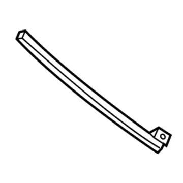 Honda 72231-TG7-A01 Sash, R. FR. Door Center (Lower)