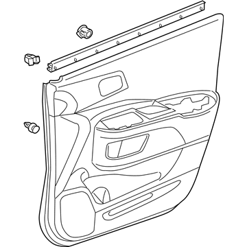 Honda 83502-T0A-A01ZC