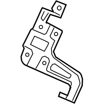 Honda 39111-T5R-A10 Bracket, Audio (Driver Side)(LH)