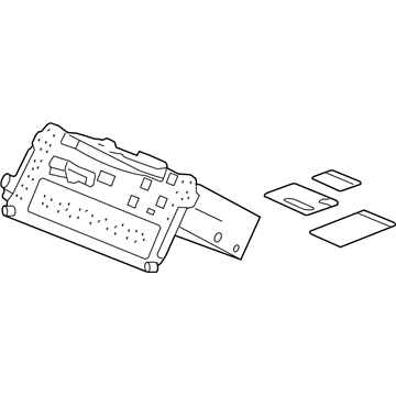 Honda 39170-SLN-A01 Tuner Assy. (40Wx4) (Alpine)