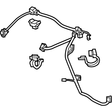 Honda 80650-TS6-H00 Sub-Harness, Air Conditioner