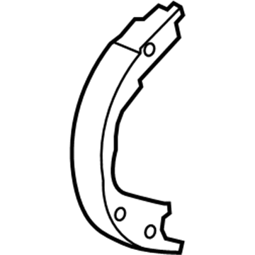 Honda 43153-TZ5-A01 Shoe, Parking Brake