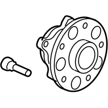 Honda 42200-TG7-A01 Bearing Assembly, Rear Hub Unit