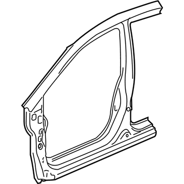 Honda 04645-TM8-A00ZZ Panel Set, L. FR. (Outer)