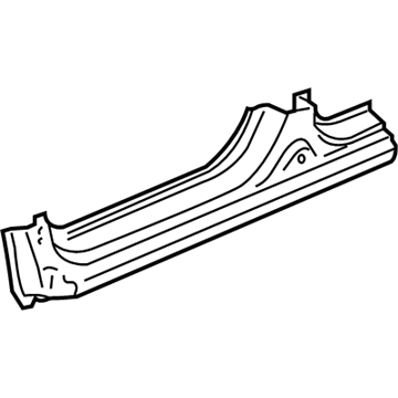 Honda 04641-TM8-A00ZZ Panel, L. Side Sill