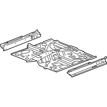 Honda Insight Floor Pan - 65100-TM8-A00ZZ