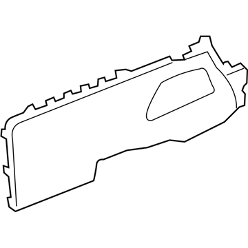 Honda 83407-T0A-A01ZB Panel Ass*NH686L*