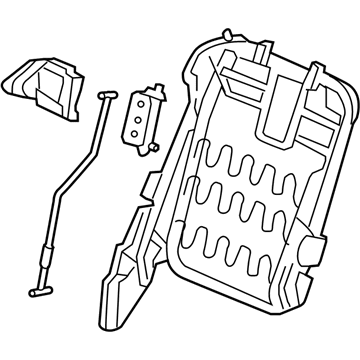 Honda 81326-TK8-A02 Frame, R.