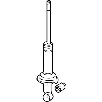 Honda 52611-S5D-A05 Shock Absorber Unit, Rear