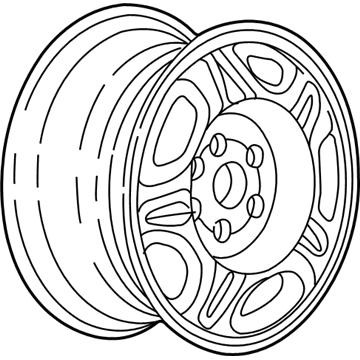 2003 Honda CR-V Rims - 42700-S9A-003