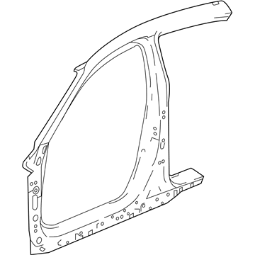 Honda 04645-TVA-A00ZZ Panel Set, L. FR. (Outer)