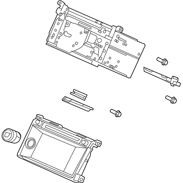 Honda 39540-TP6-345 Navigation Unit