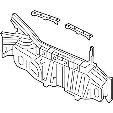 Honda 66100-TR3-A00ZZ Panel Comp,Rear