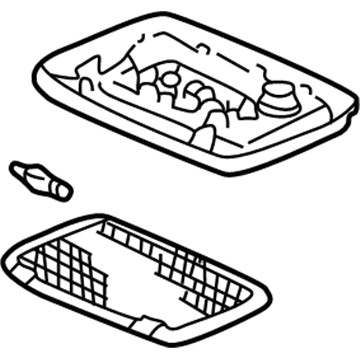 2000 Honda Accord Dome Light - 34250-SV1-A12ZE