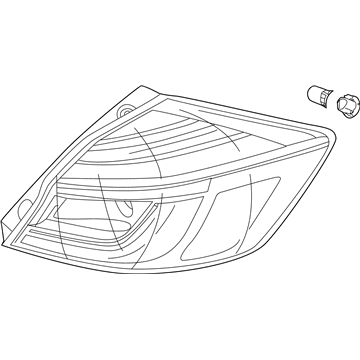 Honda 33550-TXM-A01 TAILLIGHT ASSY., L