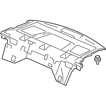 Honda 84505-T2F-A01ZC Rear Tray*NH167L*