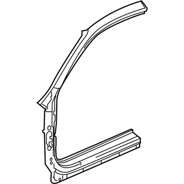 Honda 04635-TBG-A01ZZ Panel, R. FR. (Outer)