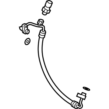 Honda 80315-TVA-A01 Hose, Discharge